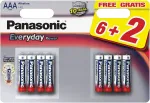 Elementai Panasonic LR03EPS, AAA, 1.5 V