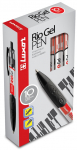Tu&scaron;inukas Luxor Gel Pen 7813/10, raudona sp., 0.7 mm