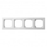 Keturvietis rėmelis Liregus Epsilon, balta sp.