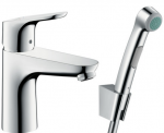 Praustuvo mai&scaron;ytuvas Hansgrohe Focus 100 Bidette 1jet, chromo sp.