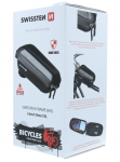 Dviračio krep&scaron;ys Swissten Waterproof, juoda sp.