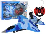 Rc lėktuvas Lean Toys Airforce Warplanes 16645, mėlyna sp.