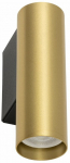 &Scaron;viestuvas sieninis Nowodvorski Fourty 10748, GU10, 1 x 10 W, aukso sp. / juoda sp.