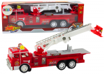 Žaislinė gaisrinė ma&scaron;ina Lean Toys Fire Alarm Team Fire Force, raudona
