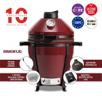 Grilis Kamado Bono MINIMO EVO 16, raudona sp., 54 cm