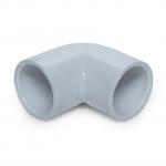 Alkūnė Nibco PVC 406-010, 90 &deg;, 1 colis - Klijuojamas vidus, polivinilchloridas (pvc)