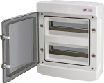 Modulinis skydas ETI ECH 24PT, vir&scaron;tinkinis, IP65, 24 mod., balta sp./juoda sp.
