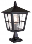 Pastatomas lauko &scaron;viestuvas Elstead Lighting Canterbury, 60W, E27, IP43, juoda sp., 21.5 cm x 38 cm