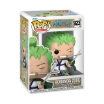 Žaislinė figūrėlė Funko POP! Animation Roronoa Zoro 923, 11 cm, mėlyna sp./balta sp./žalia sp.