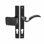 Durų rankenų komplektas, lauko Kuchinox Baron KGR_935A, juoda sp.