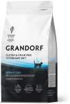 Sausas kačių maistas Grandorf Dermatosis GVCD0640, žuvis/la&scaron;i&scaron;a, 04 kg