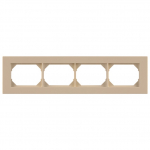 Keturvietis rėmelis Vilma XP500, dramblio kaulo sp.