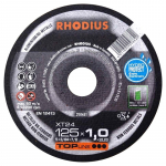 Pjovimo diskas Rhodius XT24, 125 mm x 1.5 mm x 22 mm