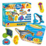 Magnetinis žaidimas Roter Kafer Sea Life Magnetic Puzzle, įvairių spalvų, 21 vnt.