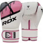 Bokso pir&scaron;tinės RDX F7 BGR-F7P-12OZ, balta/rožinė, 12 oz