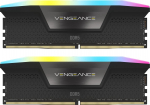 Operatyvioji atmintis (RAM) Corsair Vengeance RGB Black, DDR5, 48 GB, 5200 MHz