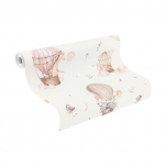 Tapetai Rasch Kids World 300529, viniliniai, balta sp.