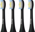 Elektrinio dantų &scaron;epetėlio galvutė 4Swiss Deep Clean, juoda sp., 4 vnt.