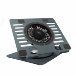 Reguliuojamas au&scaron;inimo stovas ne&scaron;iojamam kompiuteriui White Shark GCP-16 Ice Monster, 24 cm x 22.2 cm x 4.6 cm