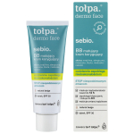 Dieninis veido kremas Tołpa Dermo Face Sebio BB Mattifying, 40.0 ml, SPF 30