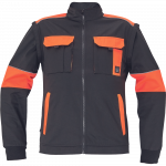 Darbinis &scaron;varkas vyrams Cerva Max Vivo, juoda/oranžinė, 52 dydis