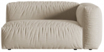 Modulinė sofa Micadoni Martina Structured, &scaron;viesiai smėlinė, de&scaron;ininė, 160 x 106 cm x 75 cm