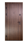 I&scaron;orinės buto durys Domoletti STYLE, kairinės, ruda sp., 205 x 86 x 11 cm