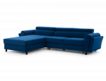 Kampinė sofa - lova Mariall Riviera 81, mėlyna sp., kairinė, 200 x 288 cm x 92 cm