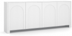 Komoda Arco, balta sp., 83 cm x 204 cm x 35 cm