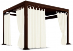 Pavėsinės užuolaidos ZMOH-06, 155 x 210 cm, ecru