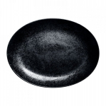 Serviravimo lėk&scaron;tė Rak Porcelain Carbon, 32 cm, 23 cm, Juoda sp.