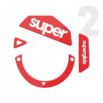 Kompiuterio pelės kojelės Superglide 2 (Type-C) Glass Skates Logitech G502