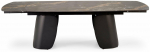 Valgomojo stalas i&scaron;skleidžiamas Forum, juoda sp., 180 - 260 cm x 90 cm x 76 cm