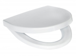 Unitazo sėdynė su dangčiu Cersanit Senator K98-0038, balta sp., 45.5 cm x 36.5 cm
