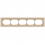 Penkiavietis rėmelis Vilma XP500, dramblio kaulo sp.