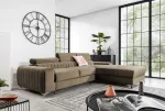 Kampinė sofa Grayson Nube 20, &scaron;viesiai ruda sp., de&scaron;ininė, 205 x 278 cm x 92 cm