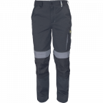 Darbo kelnės moterims Cerva Max Eco Stretch, juoda, 48 dydis