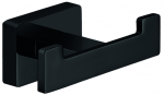 Kabliukas Ferro Greta, 88 mm x 44 mm x 35 mm, matinė juoda