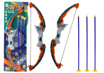 Lankas, su priedais Lean Toys Archery, 60 cm Mėlyna sp./Balta sp.