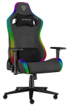 Žaidimų kėdė Genesis Trit 660 RGB, juoda sp./pilka sp.