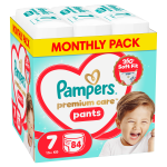 Sauskelnės-kelnaitės Pampers Premium Care Pants, 7 dydis, 15 kg, 84 vnt.