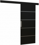 Durys ADRK Tony 96, stumdomosioms vidaus durims, 205 cm x 205 cm, juoda sp.