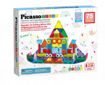 Magnetinis konstruktorius Picasso Tiles Hedgehog PTE21, 75 vnt., įvairių spalvų