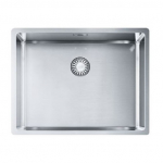 Virtuvinė plautuvė Franke Box BXX 210/110-54, nerūdijantysis plienas, 58 cm x 45 cm x 20 cm, nerūdijančiojo plieno
