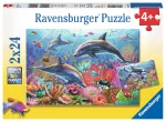 Dėlionė 2in1 Ravensburger Underwater Beauty, 48 vnt.