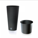 Gėlių vazonas Rato, polipropilenas (pp), ruda sp.