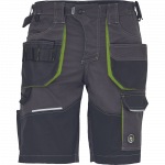 Darbiniai &scaron;ortai vyrams Cerva Greendale, antracito/žaliosios citrinos, 48 dydis