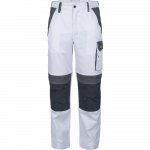 Darbo kelnės vyrams Cerva Max Eco Stretch, balta sp., 68 dydis