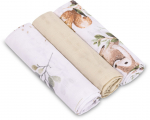 Vystyklas Sensillo Muslin EG-0004, 80 cm x 60 cm, 60 x 80 cm, 3 vnt.