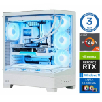 Stacionarus kompiuteris Intop RM78299WH AMD Ryzen 5 7600X, DDR5 64 GB, SSD+HDD 1 TB 4 TB, Nvidia GeForce RTX5050 8 GB GDDR6, Windows 11 Home